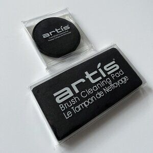 Artis Brush Cleaning Pad Set of 2 Regular & Travel Size New in Box